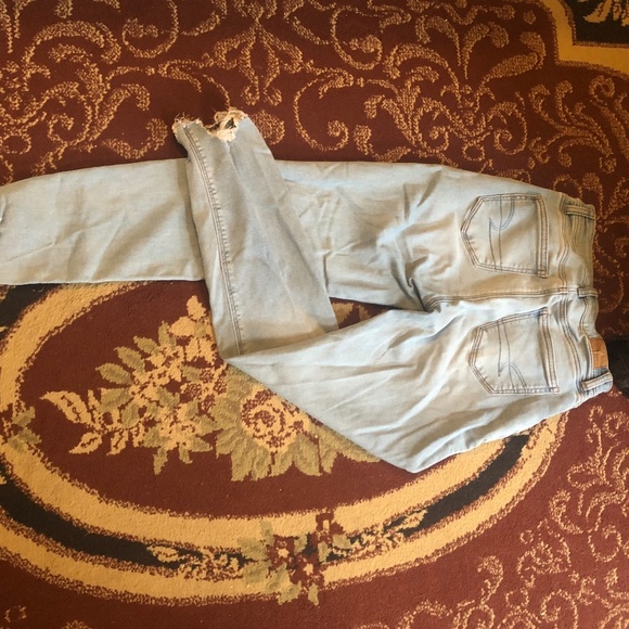 American Eagle mom jeans -soft knit - size 00 - Picture 1 of 5
